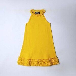 Llum - Yellow Bertoia Halter Dress 5T